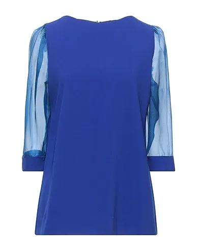 Bright blue Jersey Blouse