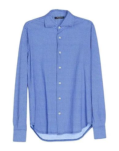 Bright blue Jersey Patterned shirt