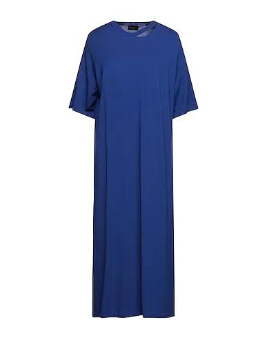 Bright blue Knitted Midi dress
