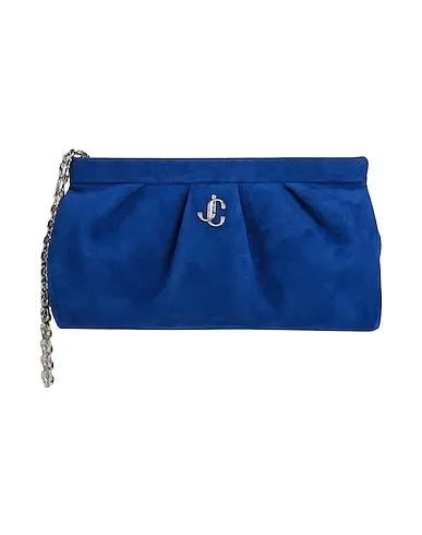 Bright blue Leather Handbag