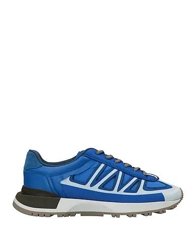Bright blue Leather Sneakers