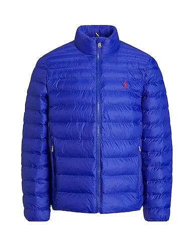 Bright blue Shell  jacket PACKABLE QUILTED JACKET
