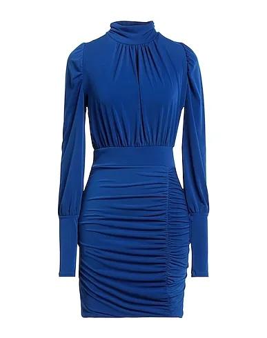 Bright blue Synthetic fabric Short dress