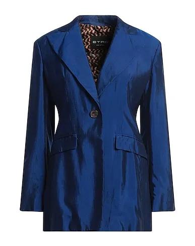 Bright blue Taffeta Blazer