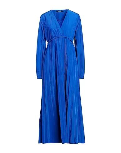 Bright blue Taffeta Long dress