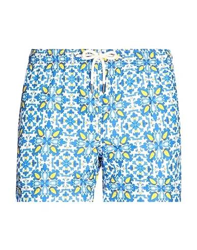 Bright blue Techno fabric Swim shorts CALA FELCE
