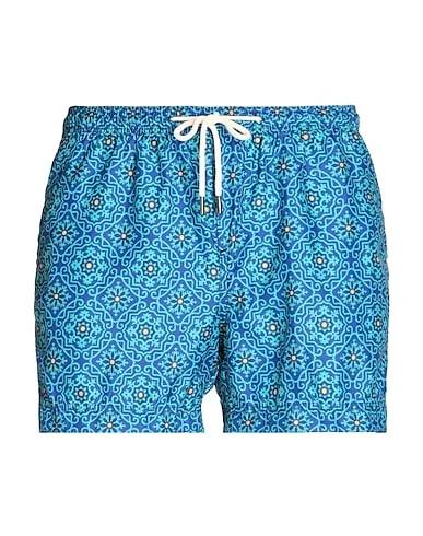 Bright blue Techno fabric Swim shorts FILICUDI
