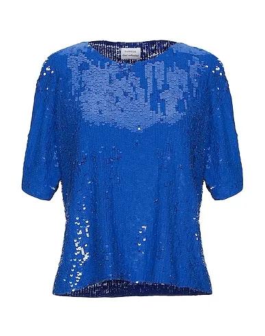 Bright blue Tulle Blouse