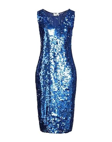 Bright blue Tulle Midi dress