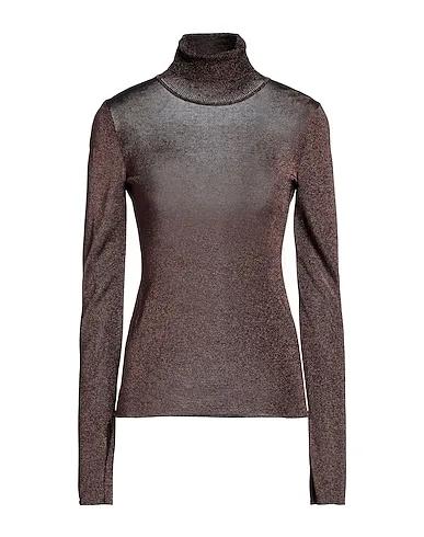 Bronze Knitted Turtleneck