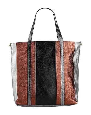 Bronze Leather Handbag