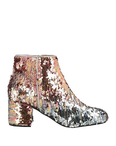 Bronze Tulle Ankle boot
