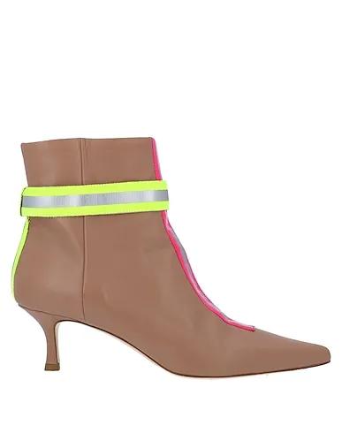 Brown Baize Ankle boot