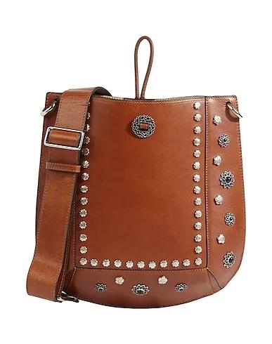 Brown Cross-body bags