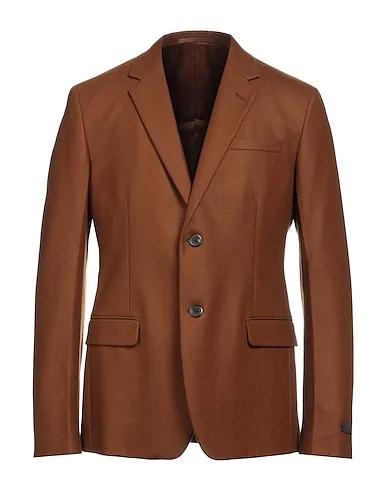 Brown Flannel Blazer