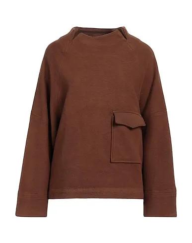 Brown Flannel Sweatshirt