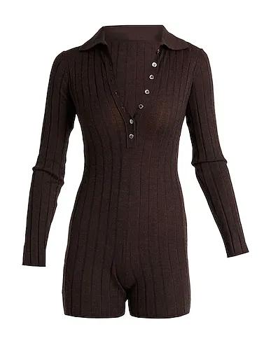 Brown Knitted Jumpsuit/one piece