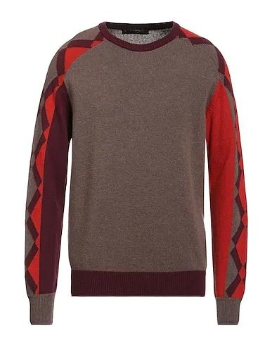 Brown Knitted Sweater