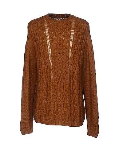 Brown Knitted Sweater