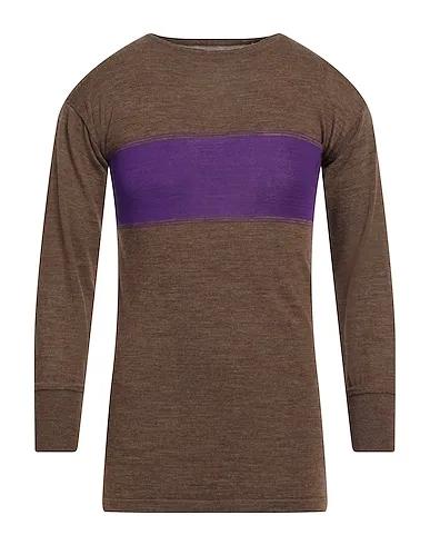 Brown Knitted Sweater