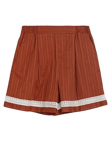 Brown Lace Shorts & Bermuda
