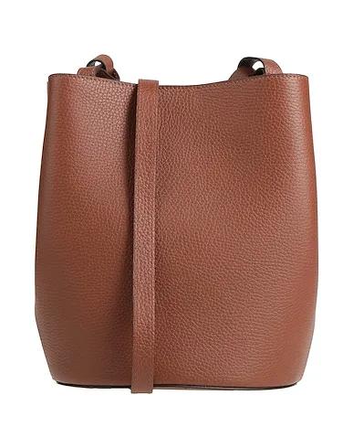 Brown Leather Cross-body bags