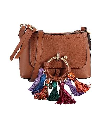 Brown Leather Cross-body bags