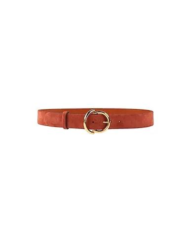 Brown Leather Regular belt