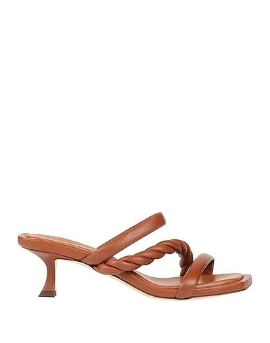 Brown Leather Sandals