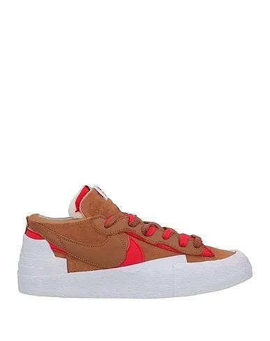 Brown Leather Sneakers