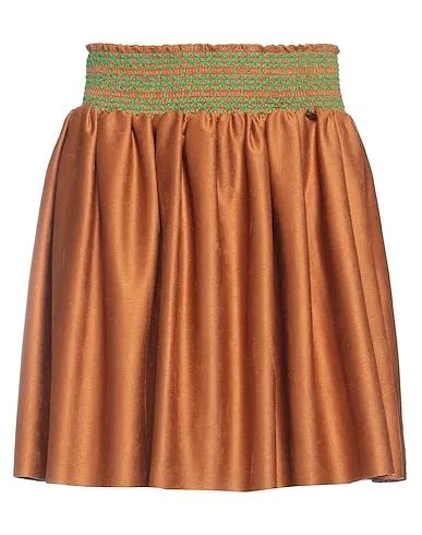 Brown Mini skirt