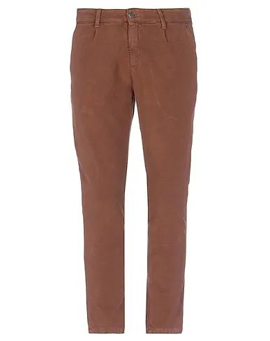 Brown Moleskin Casual pants