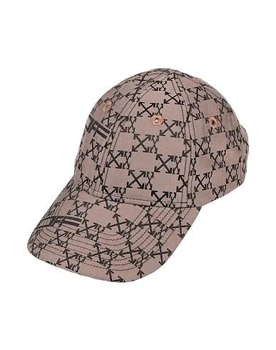 Brown Plain weave Hat