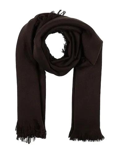 Brown Plain weave Scarves and foulards