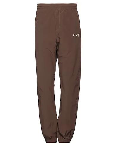 Brown Techno fabric Casual pants