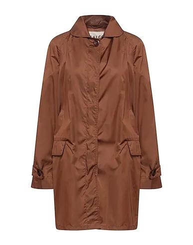 Brown Techno fabric Full-length jacket