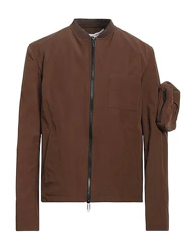 Brown Techno fabric Jacket