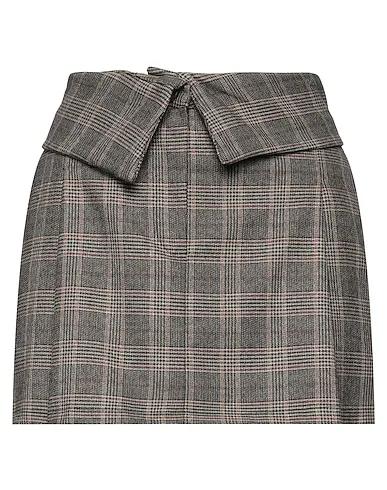 Brown Tweed Mini skirt