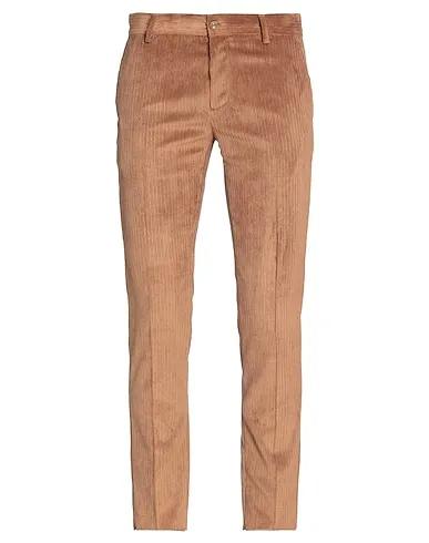 Brown Velvet Casual pants