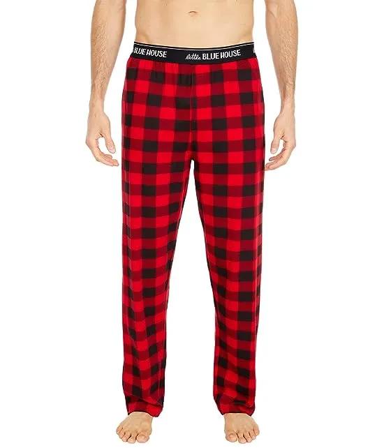 Buffalo Plaid Jersey Pajama Pants