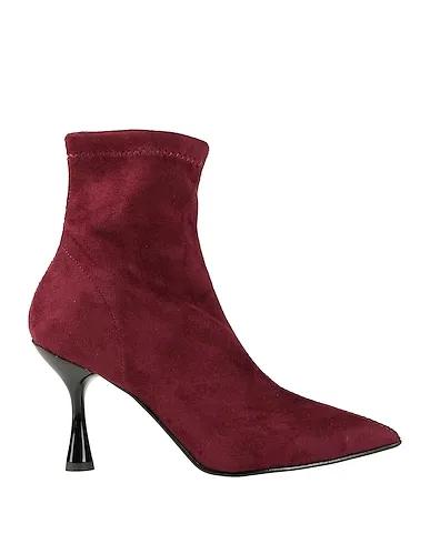 Burgundy Ankle boot