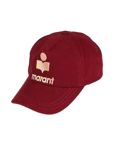 Burgundy Canvas Hat