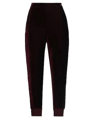 Burgundy Chenille Casual pants