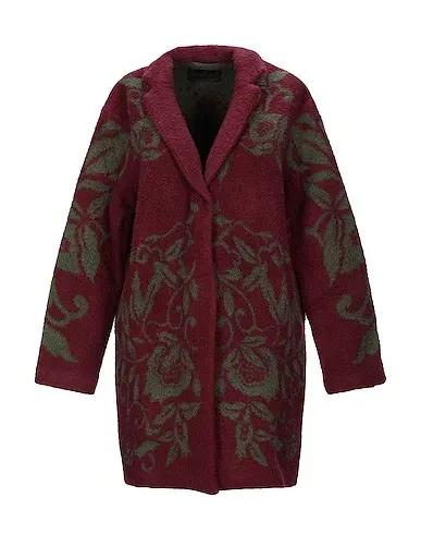 Burgundy Flannel Coat