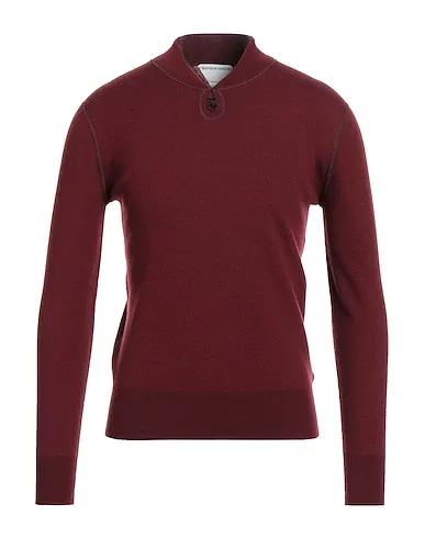 Burgundy Knitted Cashmere blend