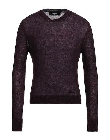 Burgundy Knitted Sweater