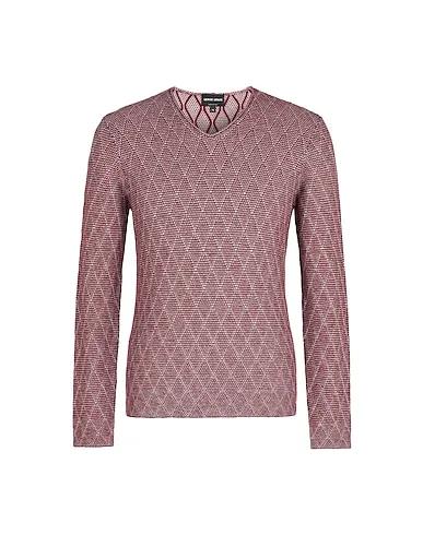 Burgundy Knitted Sweater