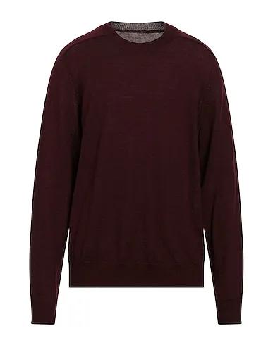 Burgundy Knitted Sweater