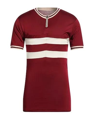 Burgundy Knitted Sweater