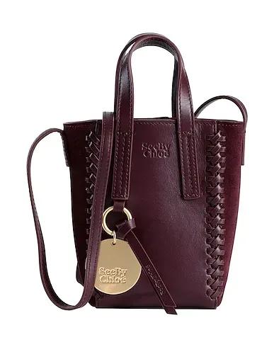 Burgundy Leather Handbag